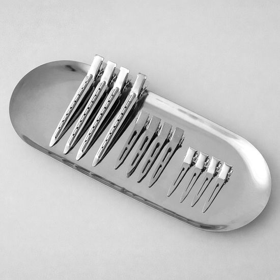 [1+1 2세트] 자국 없는 미용 집게핀 4+4+4 케이스세트