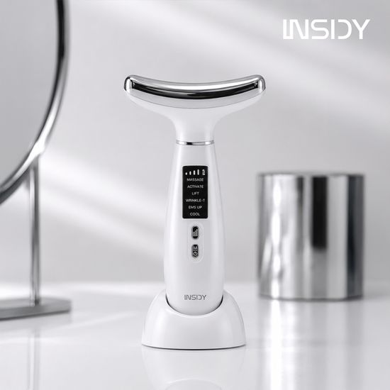 인사이디 넥케어 괄사 갈바닉 고주파 마사지기 INC-30