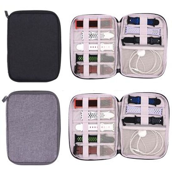 애플워치 스트랩 시계줄 보관함 케이스 파우치 2color