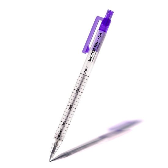 모트모트 성공펜 0.4mm - 바이올렛 노크식 중성펜