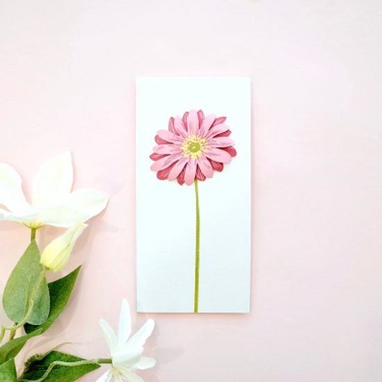 핸드메이드 플라워 카드 6종 꽃카드