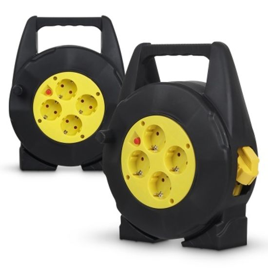 캠핑용 전기 코드릴 멀티탭 러그릴선 10M 4구 CY10410