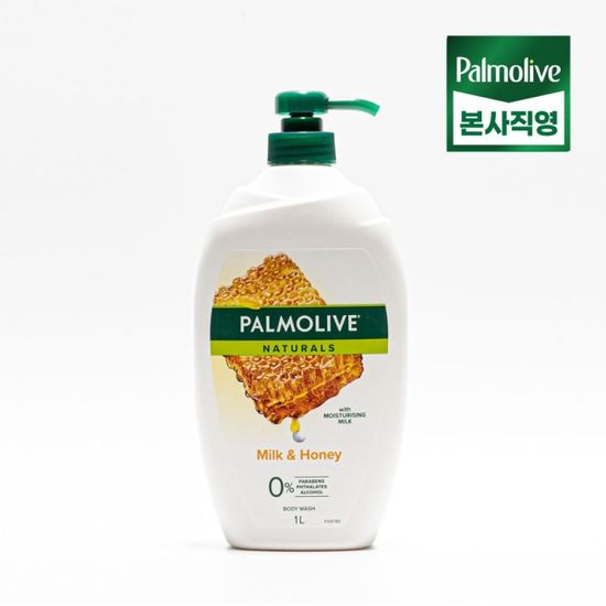 팜올리브 바디워시 (밀크앤허니 시어버터) 1L 1개입