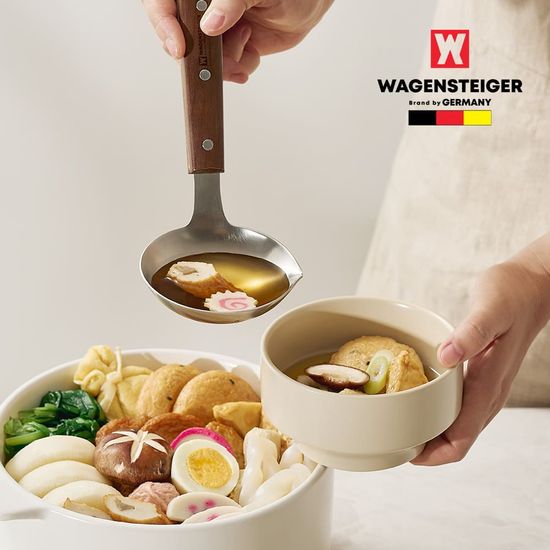 스테인레스 304 서빙 우든레이들 미니 국자