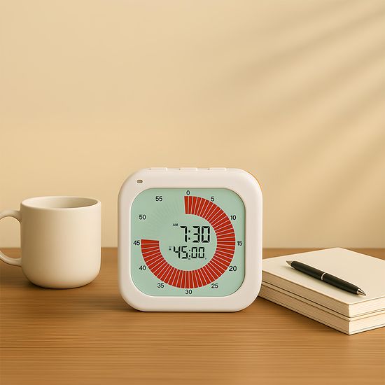 레토 뽀모도로 무소음 디지털 타이머 시계 LTM-C01