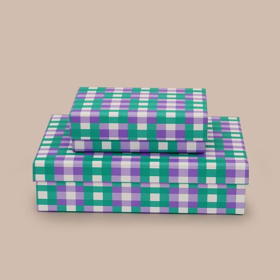 Collector’s Box 수집 상자 Nostalgia Gingham