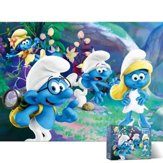 500피스 직소퍼즐 개구쟁이 스머프 모험 AL5325