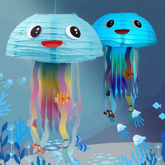 [미술샘] 해파리 모빌 만들기