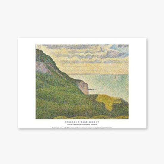 Seascape at Port en Bessin - 조르주 쇠라 007