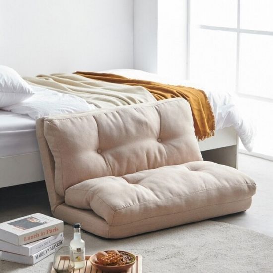 좌식형 패브릭 2인 리클라이너 소파 3color