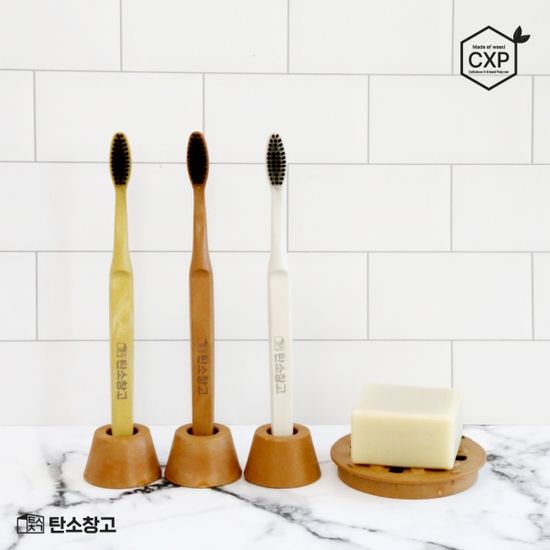 탄소창고 CXP목재 비누받침 비누케이스 샴푸바보관