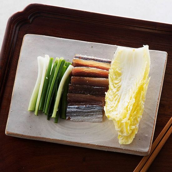 [청정바다] 해초랑먹는 구룡포 과메기 야채세트(280g)