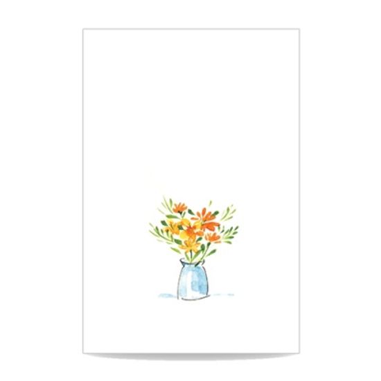 캘리그라피 수채화 무지엽서(택1)