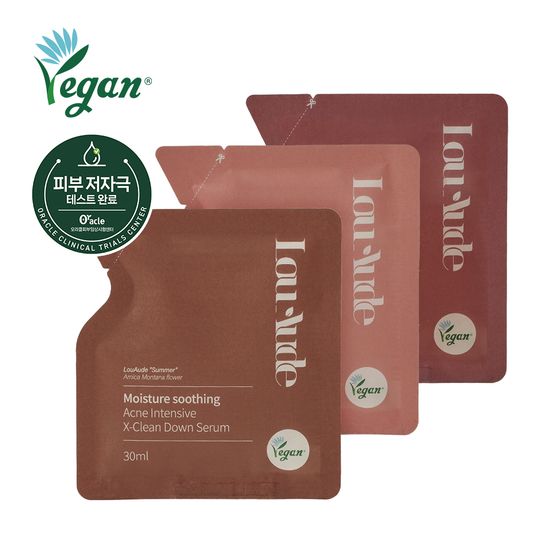 루오드 X클린다운 리필 파우치세럼 붉은기 트러블진정