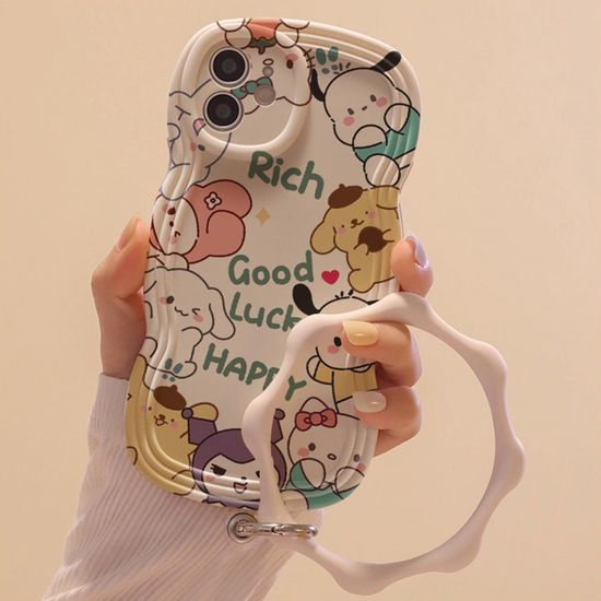 갤럭시s25 24 23 22 21 귀여운 동물 캐릭터 링 케이스