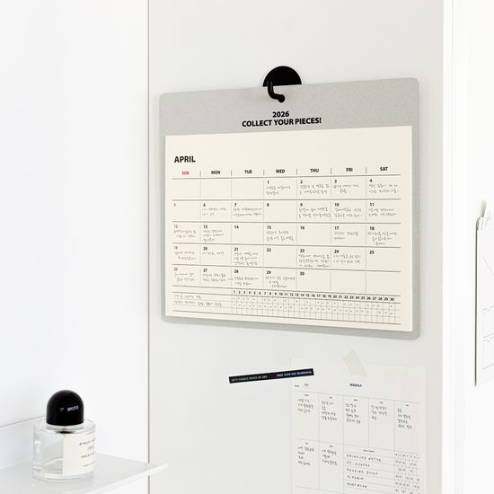 2026 라이프앤피시스 메모 벽걸이달력