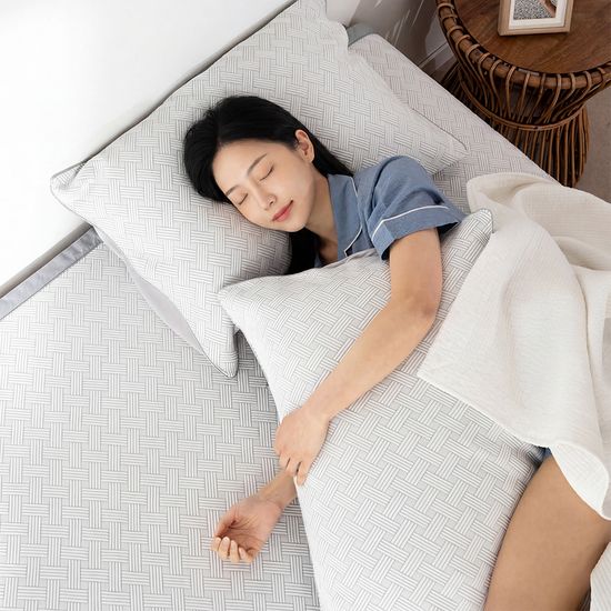 한일의료기 냉감패드 3D 에어매쉬 여름이불 패드
