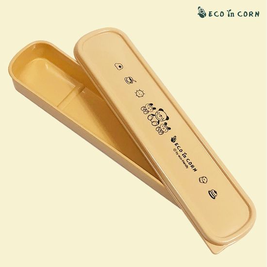 f에코인콘 옥수수 수저케이스 W9F753D