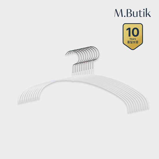 엠부띠끄 상의 논슬립 옷걸이  M_40PT 10개입