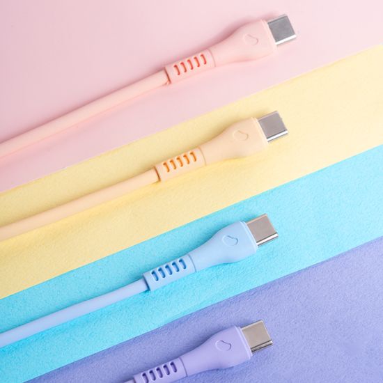 레드빈 실리콘 60W C to C타입 고속충전 케이블 0.2m