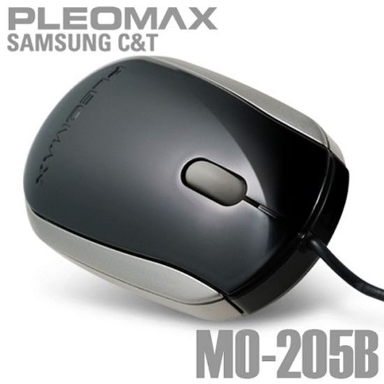 [삼성C and T]★플레오맥스★MO-205B USB 광마우스/1200dpi/깔끔한디자인/텐저린/깔끔한디자인