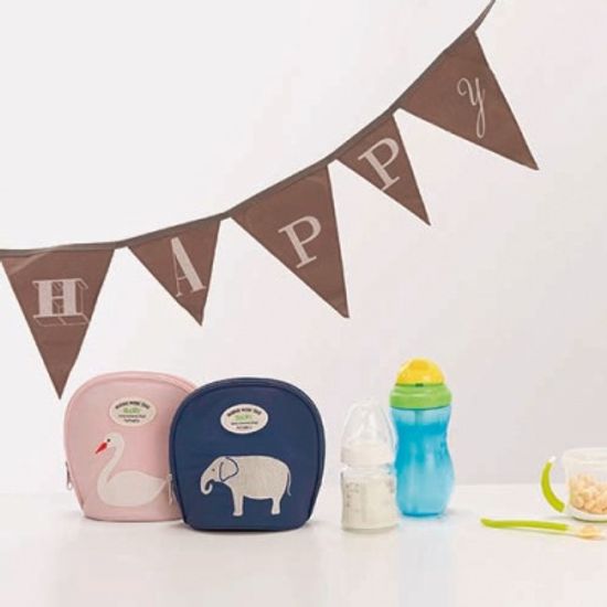 마마앤코 동물자수 보냉 물병파우치 물통주머니