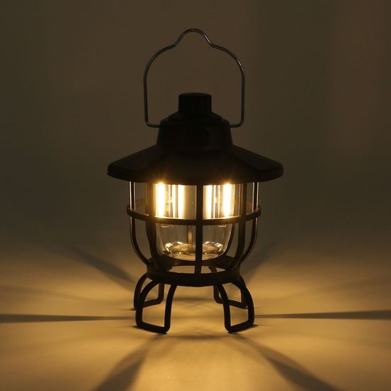 LED 해피무드 캠핑랜턴 L2(블랙) 텐트 야외랜턴