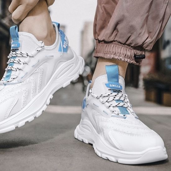 고탄력 충격방지 밑창 남성용 캐주얼 운동화 스포츠화