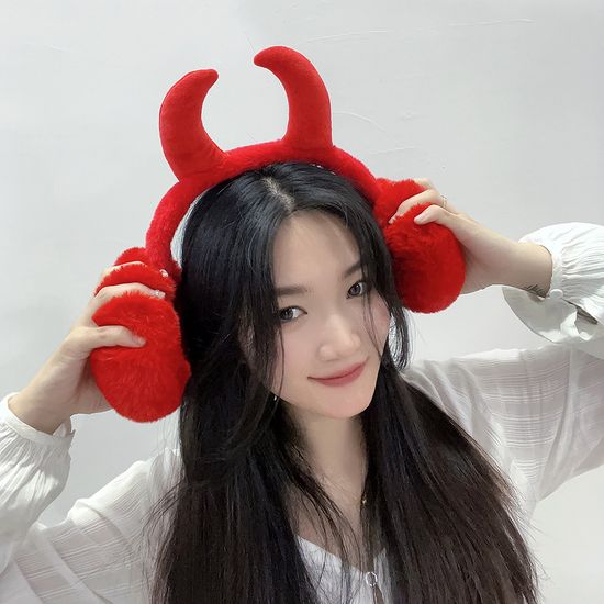 붉은 악마 귀마개 크리스마스귀마개 이어머프
