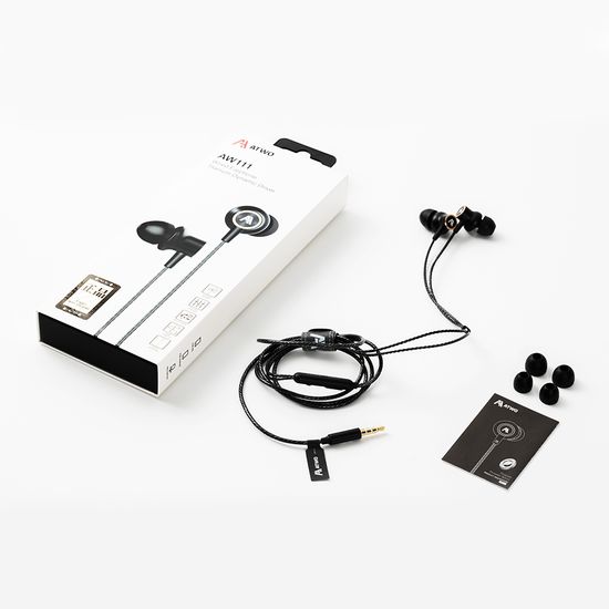 티타늄 다이나믹 드라이버 유선 이어폰 에이투 AW111