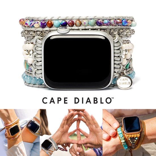 케이프 디아블로 애플워치 프리미엄 천연석 수제밴드