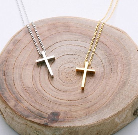 YL-SM cross necklace (NTS003A)