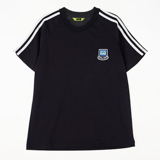 화이트라인 네이비 반팔 체육복 상의 생활복 교복 학