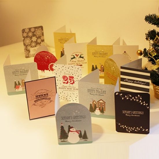 아이씨엘 크리스마스 카드 14종 세트 ver.1