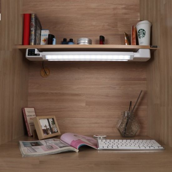 독서실 스탠드 이중램프 WJK-351F