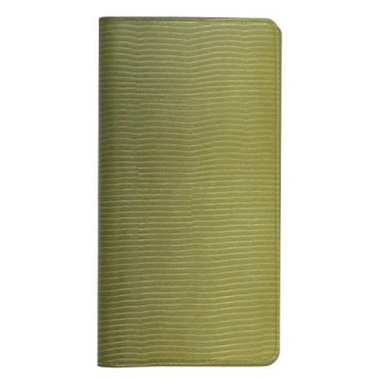 웍스 가죽수첩 커버 플래너 칸브리오 그린-포켓 7004