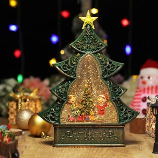 크리스마스 장식 소품 스노우볼 오르골 무드등