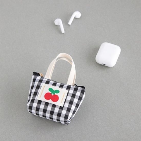 피요 코티드 이어폰 키링 (4종) 