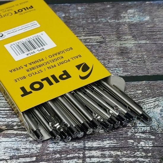 파이롯트 0.7mm 수첩용 콤팩트 미니볼펜 SK 1갑(12개)