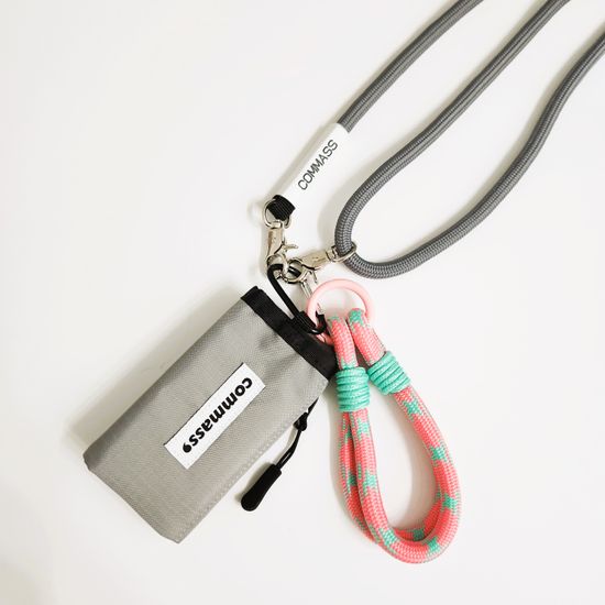 [10%할인] 콤마스 롱 로프 다용도 스트랩 /그레이