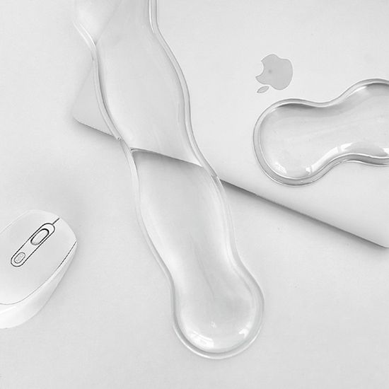 말랑 실리콘 손목 받침대 세트