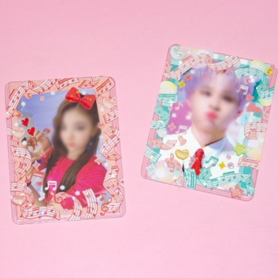 레인보우 스테이지 배경 씰 스티커