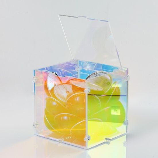 피코 네스프레소 일리 커피 캡슐보관함 레인보우120