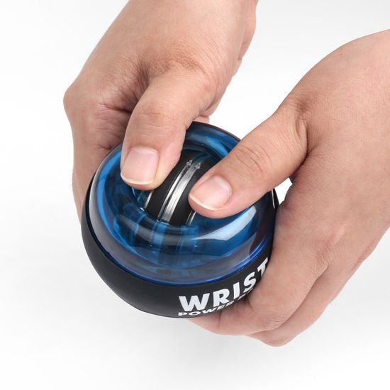 손목운동 LED 스핀 자이로볼 전완근 팔 근력기