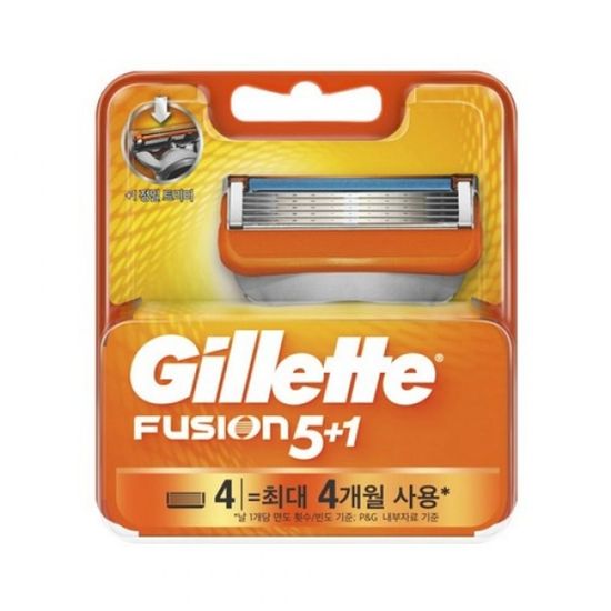 질레트 퓨전매뉴얼 면도날(4개입)(WFDE778)