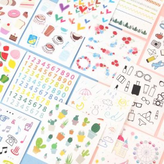 다이어리 꾸미기 인스스티커 28종