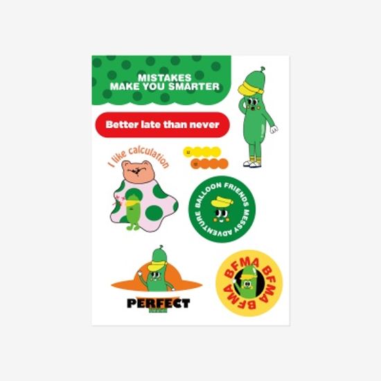 벌룬프렌즈 캐릭터 스티커 - 린