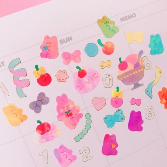 영롱한 Sweet Cherry 칼선 스티커