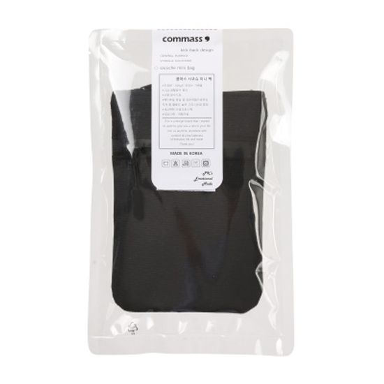 [10%할인] 5차 재입고 콤마스 미니백 / 블랙