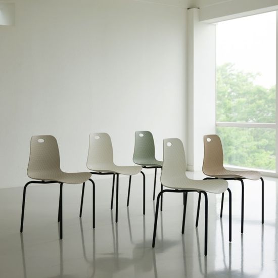 아미 플라스틱체어/포인트의자/디자인체어